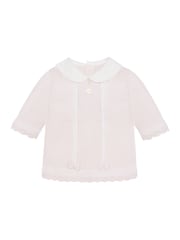 Emile Et Rose Pink Kacey  Knitted 2 Pack With Central Lace Panel & Pretty Trousers - Image 3 of 6