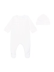 Heath - All in One mit Teddy-Stickerei & Hut - Bild 1 von 6