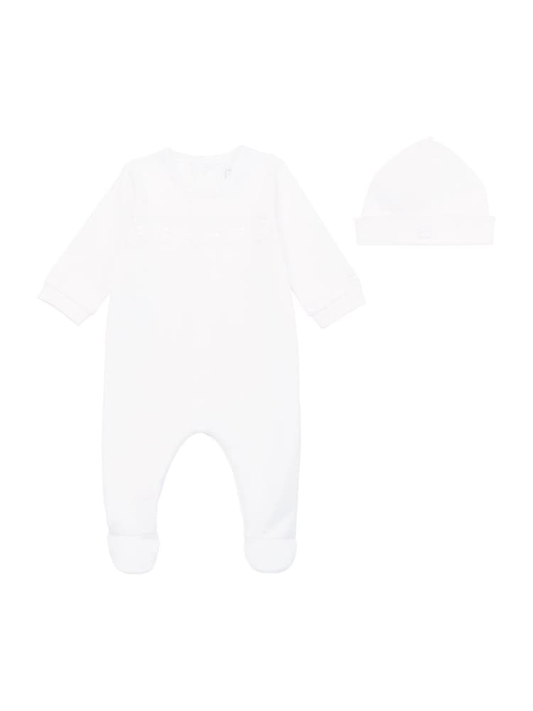 Heath - All in One mit Teddy-Stickerei & Hut - Bild 1 von 6