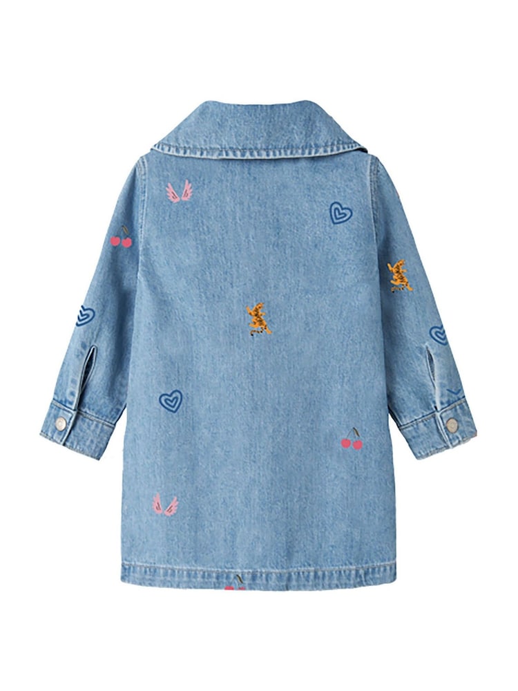 Name It Embroided Denim Dress - صورة 4 من 4
