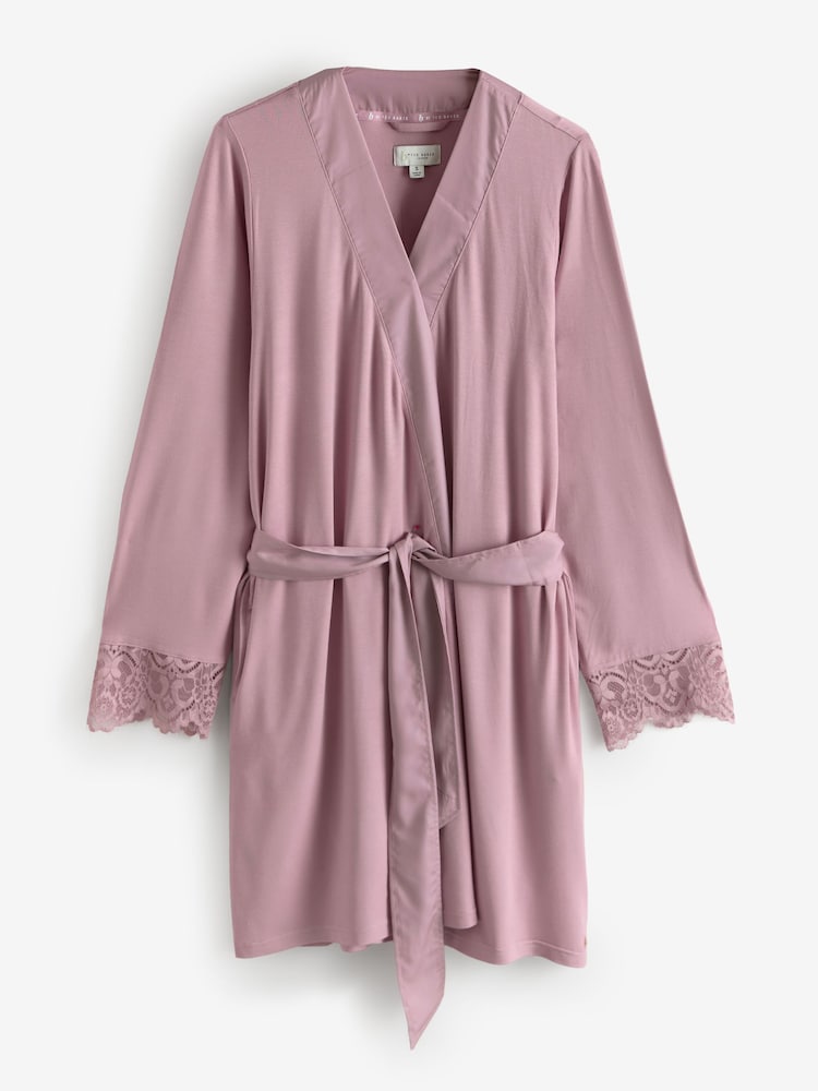 B by Ted Baker Modal Mink/Pink Robe - صورة 1 من 3