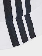 adidas White/Black 3 Stripe Bucket Hat - Image 4 of 4