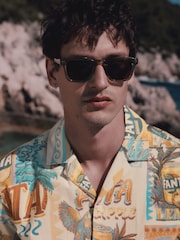 Multi Fanta Print Short Sleeve Shirt - Image 5 of 8