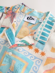 Multi Fanta Print Short Sleeve Shirt - Image 7 of 8