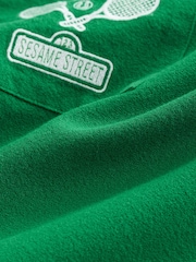 Green Sesame Print Short Sleeve Shirt - Image 8 of 8