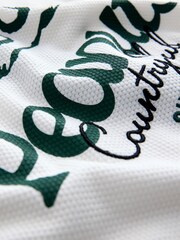 White/Green Jersey Golf Snoopy Short Sleeve Shirt - Image 9 of 9