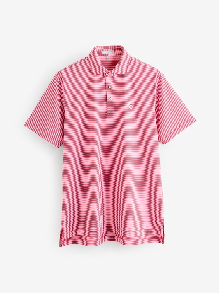 Peter Millar Pink Grace Performance Golf Polo Shirt - Image 1 of 1
