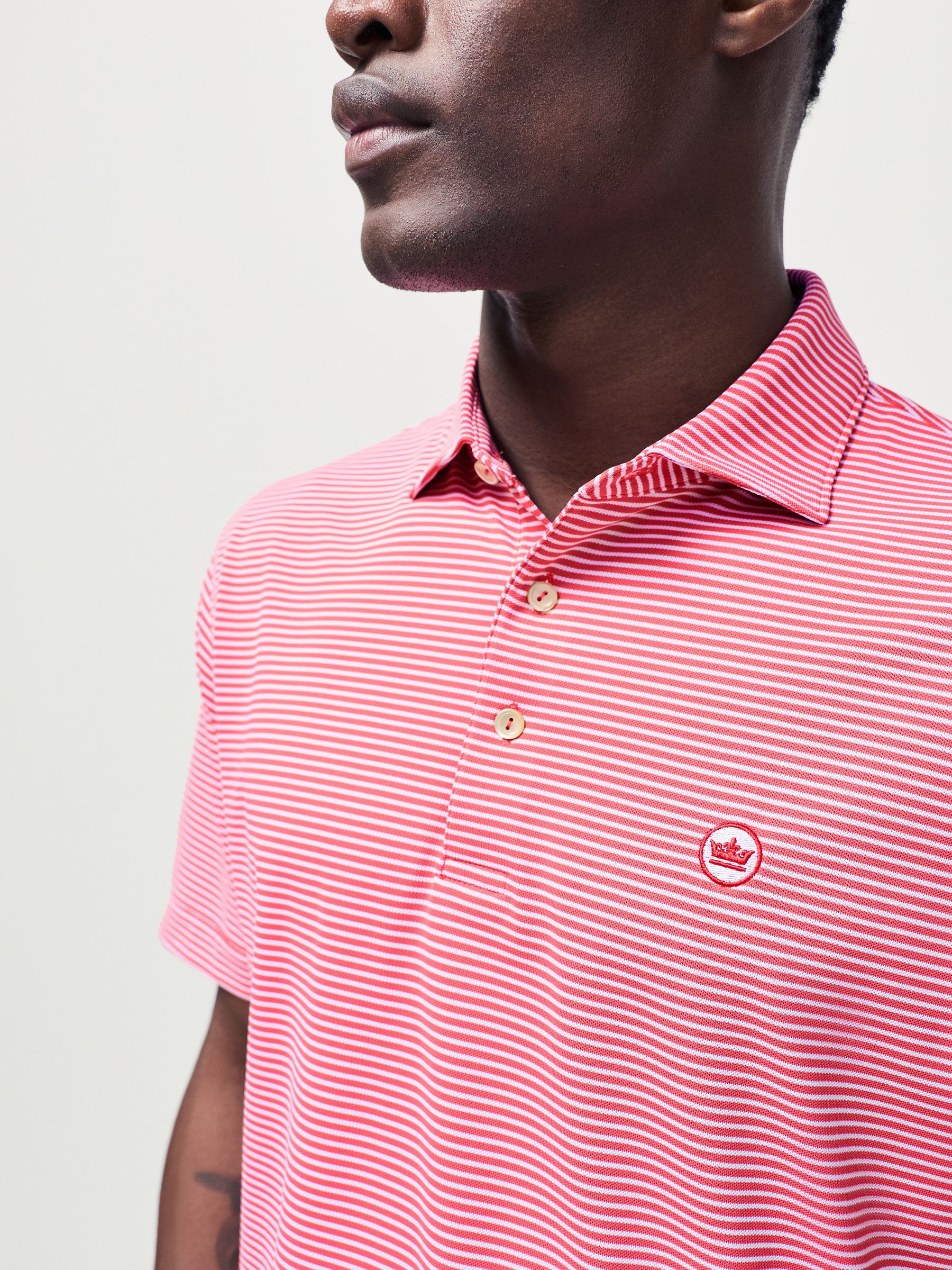 PETER MILLAR Sサイズ ストレッチゴルフポロ Next：日本 Peter Millar Grace パフォーマンス ゴルフ ポロシャツ