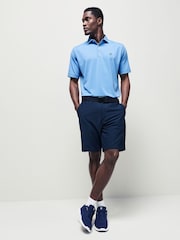 Peter Millar Blue Jubilee Performance Golf Polo Shirt - Image 2 of 7