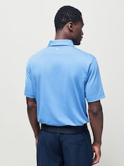 Peter Millar Blue Jubilee Performance Golf Polo Shirt - Image 3 of 7