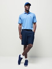 Peter Millar Blue Jubilee Performance Golf Polo Shirt - Image 4 of 7