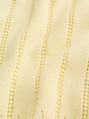 Galben - Set tricotat cu top și pantaloni scurți pentru bebeluși 2 piese (0luni-2ani) - Imaginea 14 din 14