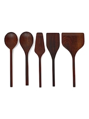 Serax Set of 5 Brown Pure Kitchen Utensils - Image 6 of 6