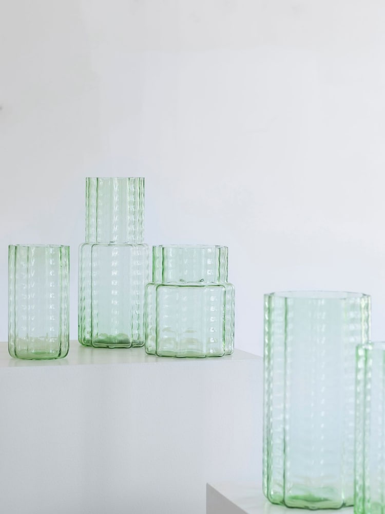Serax Green No.5 Waves Vase - Image 1 of 4