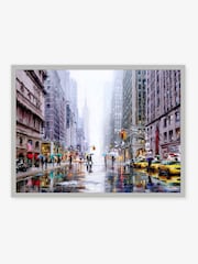 Artko Grey New York 5th Avenue By Macneil Framed Art - Image 2 of 3