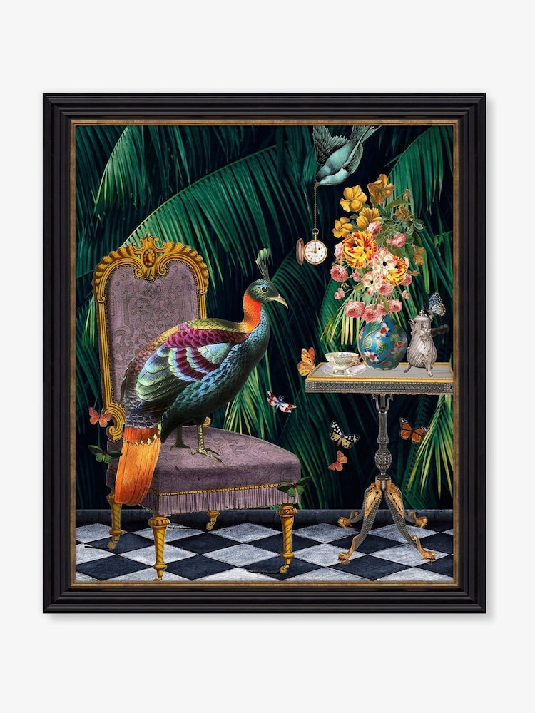 Artko Black Tea Time By Erika C Brothers Framed Art - Image 2 of 3