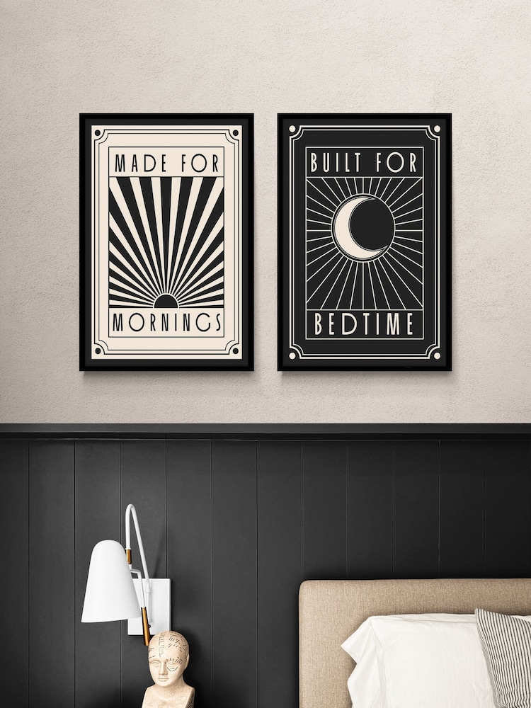 Artko Black Built For Bedtime Framed Art - Image 4 of 4 Artko Black Built For Bedtime Framed Art - Image 4 of 4