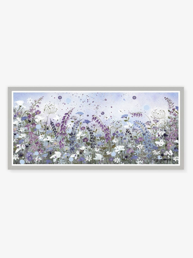 Artko Grey Lavender Breeze By Jane Morgan Framed Art - Image 2 of 3 Artko Grey Lavender Breeze By Jane Morgan Framed Art - Image 2 of 3