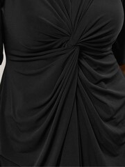 Evans Twist Front Black Top - Image 4 of 5