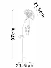 Natural Bertie Bear with Flower Solar Path Finder - Image 5 of 5