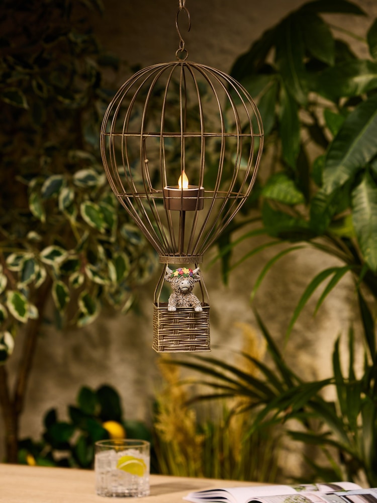 Natural Hamish in Hot Air Balloon Solar Pendant - Image 1 of 5