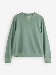 Superdry Green Essentials Sweatshirt - Image 5 of 5