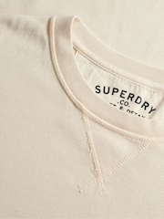 Superdry Cream Essentials Sweatshirt - Image 4 of 4
