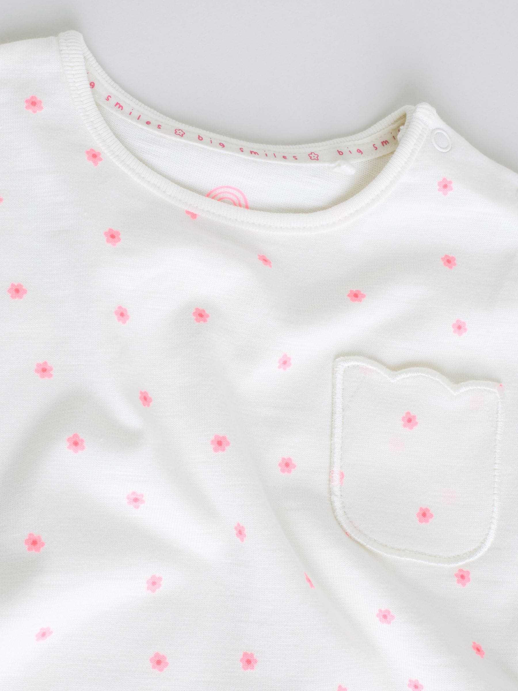 Buy Pink Slogan Short Sleeve Top and Shorts Baby Set 6 Piece