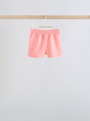 Pink Slogan Short Sleeve Top and Shorts Baby Set 6 Piece (0mths-2yrs) - Image 9 of 15