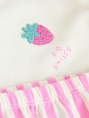 Purple Character Short Sleeve Top and Leggings Baby 6 Piece Set (0mths-3yrs) - Image 14 of 16