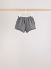 Floare monocromă - Short Sleeve Top and Shorts Baby Set 6 Piece (0mths-2yrs) - Imaginea 5 din 14