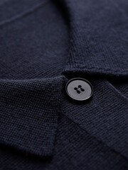 Celtic & Co. Blue Structured Knit Jacket - Image 5 of 7