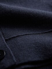Celtic & Co. Blue Structured Knit Jacket - Image 7 of 7