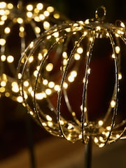 Set of 2 Black Sparkle Ball Solar Path Finders - Image 4 of 5