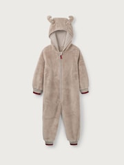 The White Company Natural Jingles Snuggle Relaxed Fit Onesie - Imagem 5 de 6