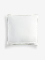 43 x 43cm Indoor Outdoor Embroidered Tropical Floral Cushion - Bild 5 von 5