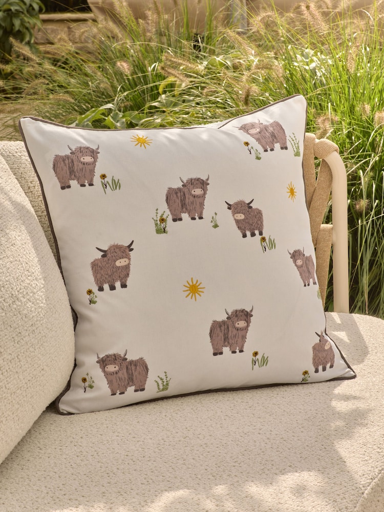 50 x 50cm Indoor Outdoor Printed Hamish Cushion - სურათი 1 4-დან
