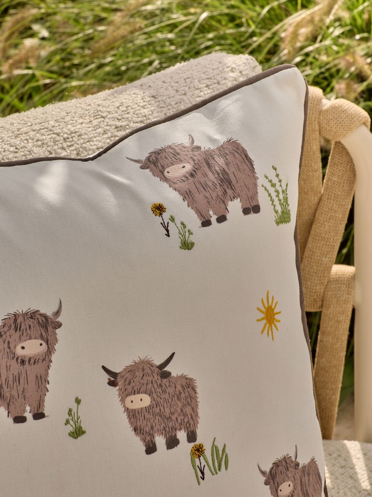 50 x 50cm Indoor Outdoor Printed Hamish Cushion - სურათი 2 4-დან