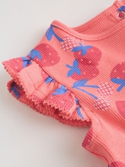 Rot/Erdbeermotiv - Rib Top und Leggings Baby-Set 2 Pieces (0Monate bis2Jahre) - Bild 10 von 15