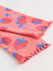 Rot/Erdbeermotiv - Rib Top und Leggings Baby-Set 2 Pieces (0Monate bis2Jahre) - Bild 15 von 15