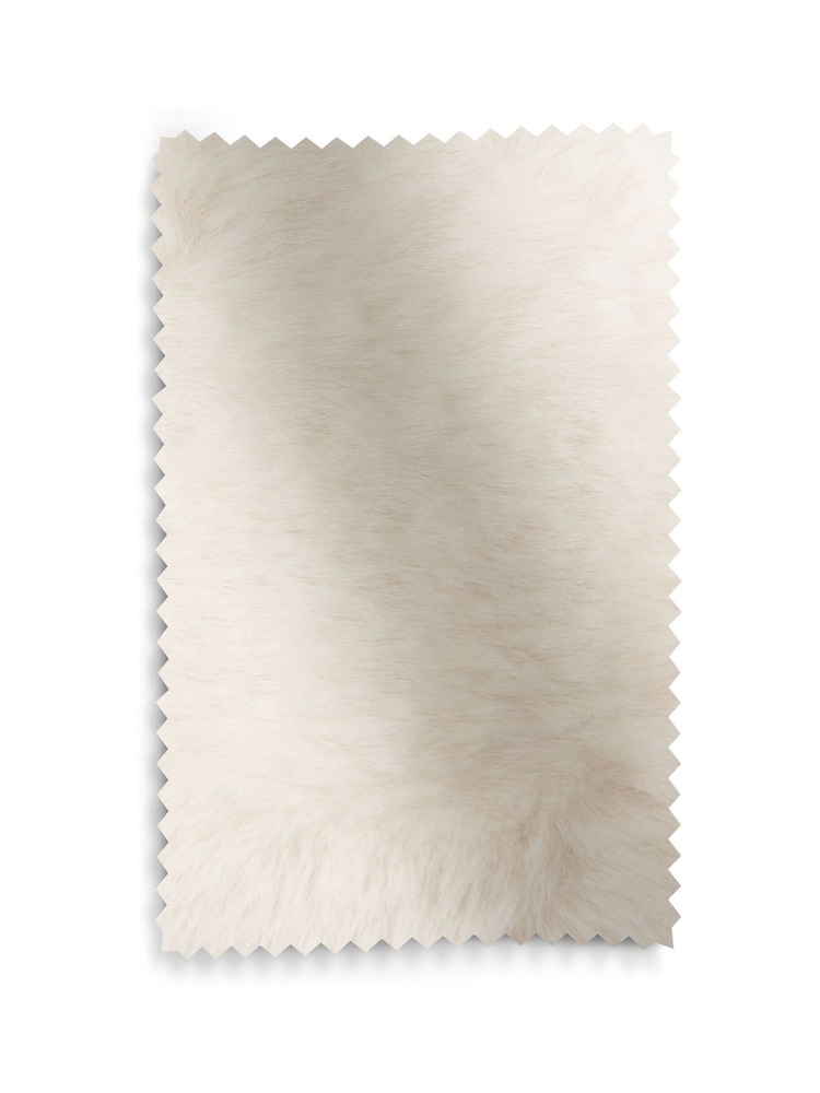 Oslo Faux Fur Light Natural Arches Highback Armchair - Image 8 of 8 Oslo Faux Fur Light Natural Arches Highback Armchair - Image 8 of 8