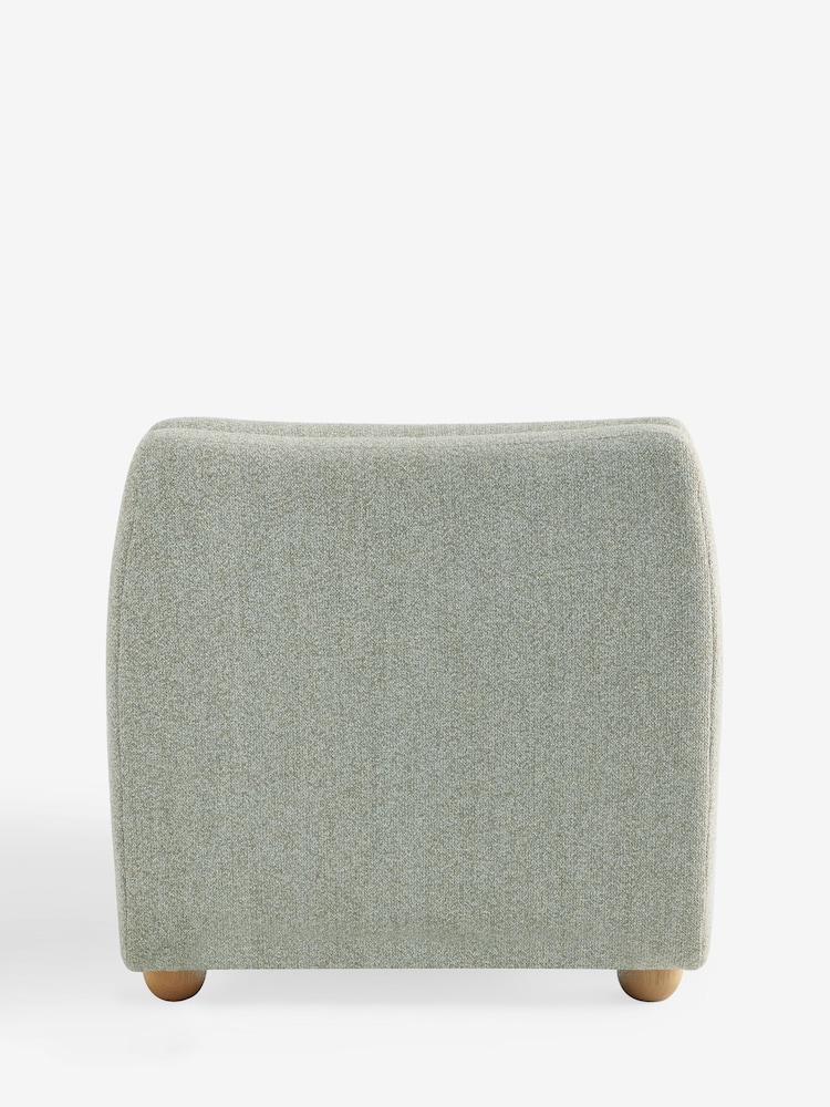 Smart Weave Sage Green Clemmie Storage Accent Chair - Image 11 of 11