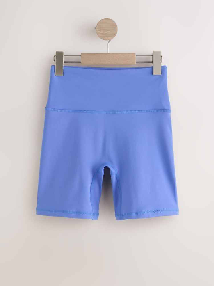 Blue Active Power Cycling Sports Shorts - Image 1 of 3