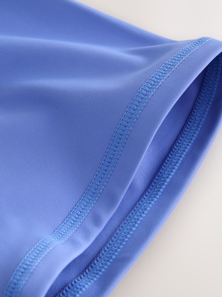 Blue Active Power Cycling Sports Shorts - Image 2 of 3