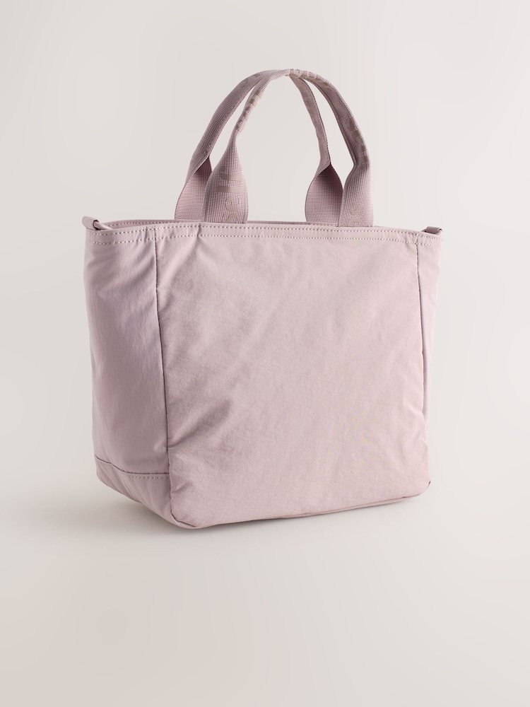 self. Grey Nylon Lunch Bag - Image 2 of 6