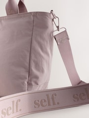 self. Grey Nylon Lunch Bag - Image 4 of 6