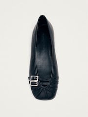 Alohas Black Cendana Leather Ballet Flats - Image 3 of 6