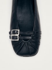 Alohas Black Cendana Leather Ballet Flats - Image 6 of 6