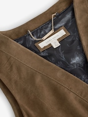 Laura Ashley Suede Waistcoat Jacket - תמונה 7 מתוך 7