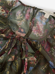 Laura Ashley Chiffon Ruffle Maxi Dress - Image 5 of 7